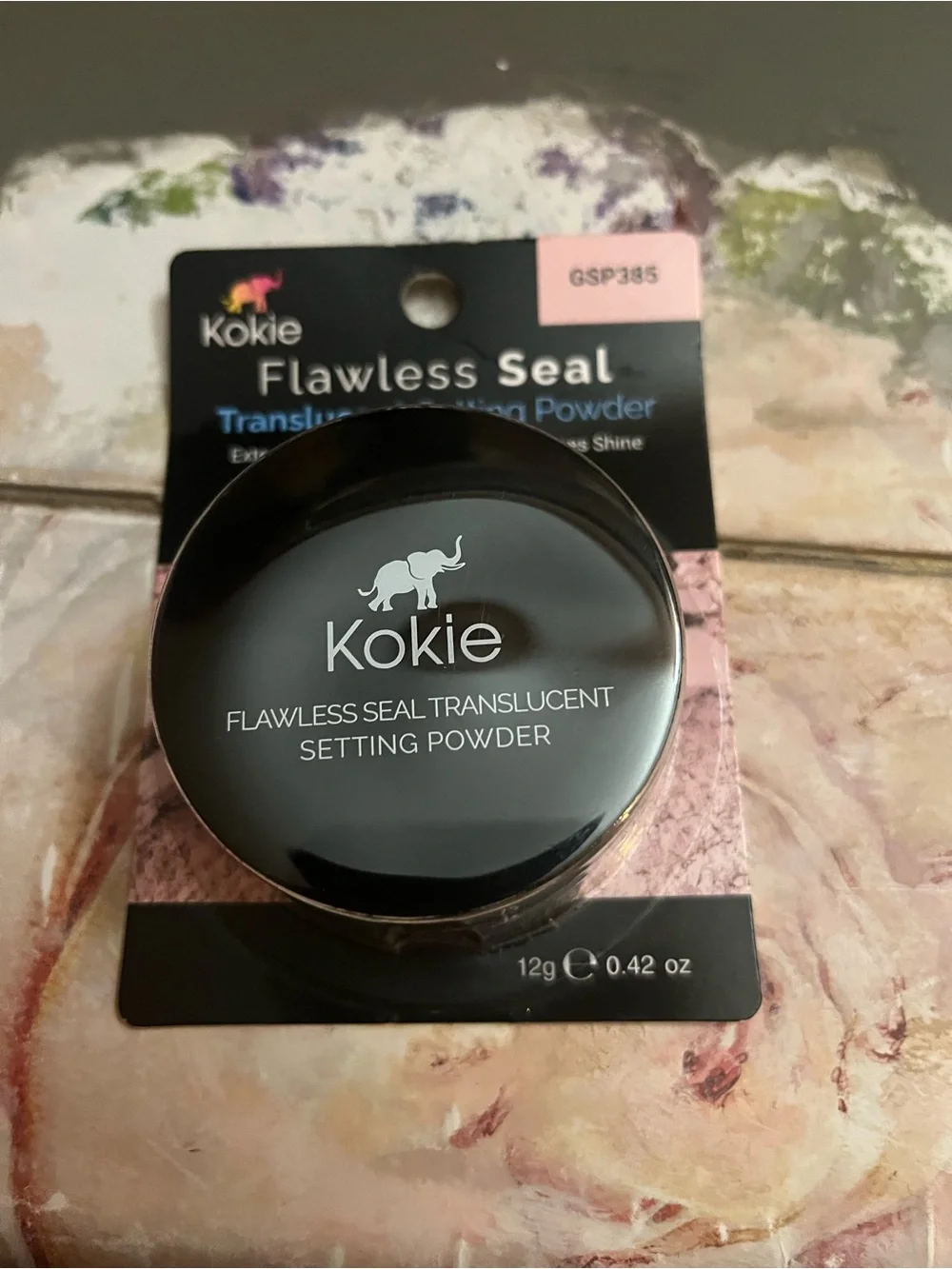 Kokie Flawless Seal Translucent Setting Powder - Black (Flawless Seal)